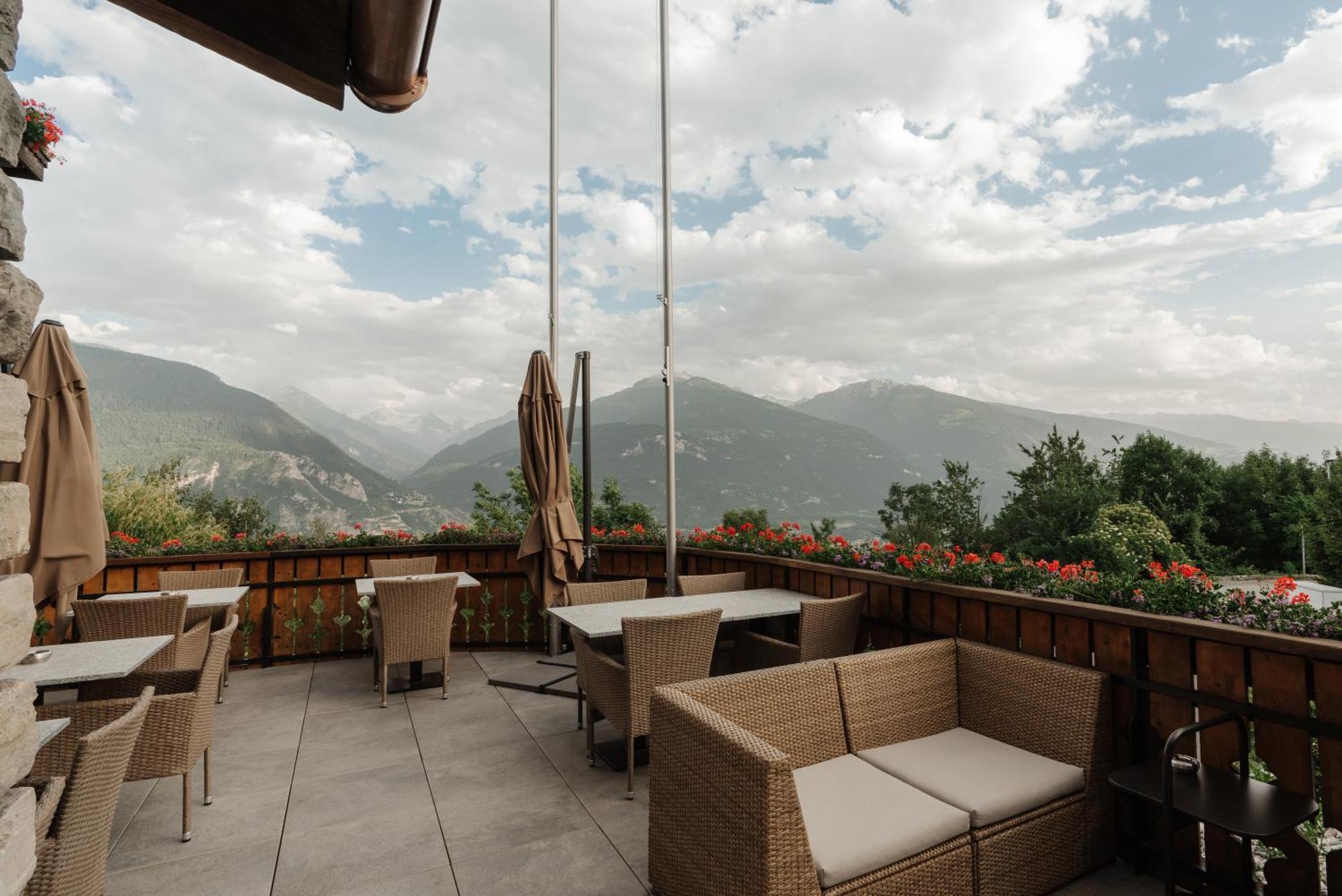 Boutique Hotel Panorama Crans-Montana Dış mekan fotoğraf